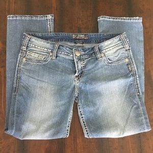 Silver Brand Jean Capri
